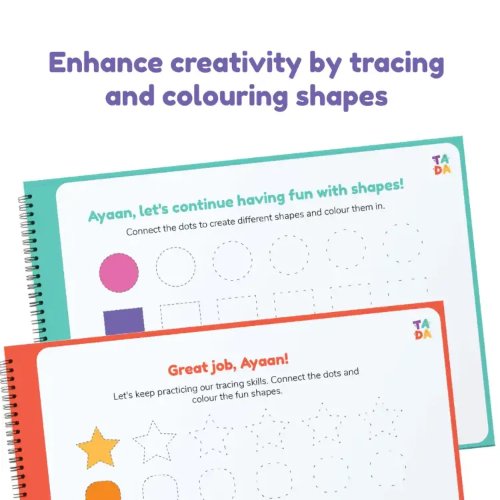 Personalised Name Writing Practice Book