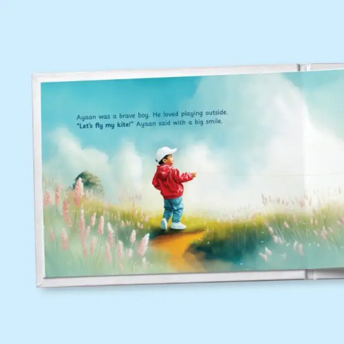 Brave Kid's Kite - Personalised Storybook