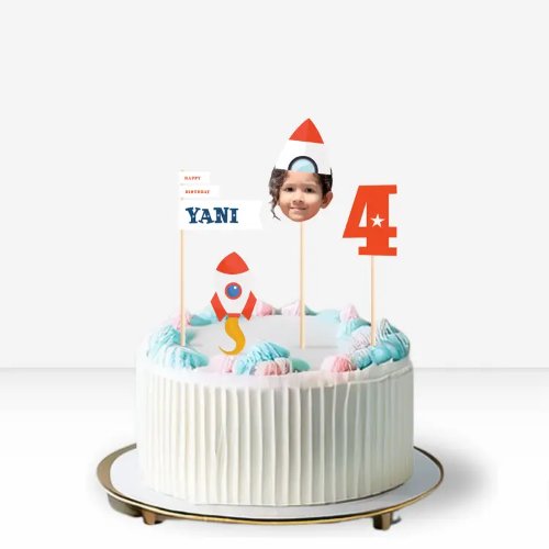 Personalised Space Theme Birthday Decor Set