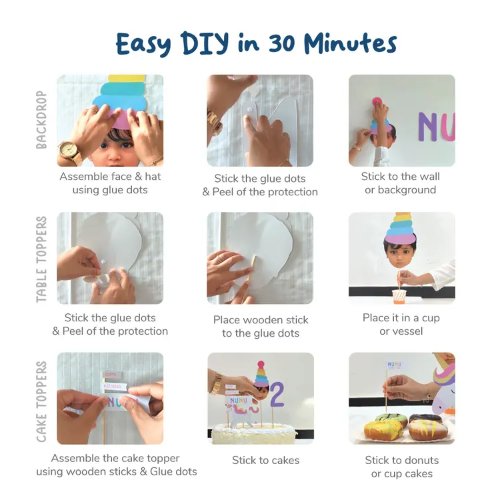 Personalised Space Theme Birthday Decor Set